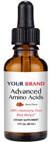 Advanced Amino Acids Diet Drops, Berry Flavor