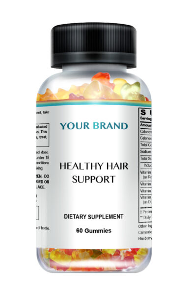 Healthy Hair Support Gummies, 60 Count