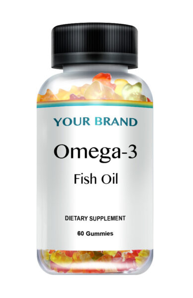 Omega-3 Fish Oil Gummies, 60 Count
